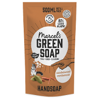 Marcels Green Soap Handzeep Sandelhout & Kardemom Navulling