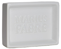 Marius Fabre Geëmailleerd Zeepbakje Wit
