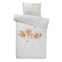 Marjolein Bastin dekbedovertrek Berries   roze   140x200/220 cm   Leen Bakker