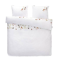 Marjolein Bastin dekbedovertrek   Sweet pea   wit   200x200/220 cm   Leen Bakker
