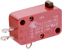 Marquardt 1005.1001 Microschakelaar 1005.1001 250 V/AC 10 A 1x aan/(aan) Moment 1 stuk(s)