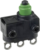 Marquardt 1055.0351 Microschakelaar 1055.0351 24 V/DC 2 A 1x aan/(aan) IP67 Moment 1 stuk(s)