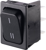 Marquardt 1834.3309 Wipschakelaar 01834.3309 00 250 V/AC 6 A 2x aan/aan IP40 Continu 1 stuk(s)