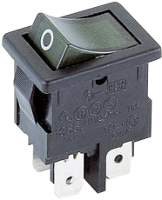 Marquardt 1855.1108 Wipschakelaar 1855.1108 250 V/AC 4 A 2x uit/aan IP40 Continu 1 stuk(s)