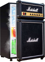 Marshall MRFRIDGE32 Koelkast 74 l Staand apparaat Zwart