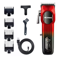 MARSKE MS 5069 Haartrimmer 5W 2000mAh USB Oplaadbaar LCD Display Professionele T Blade Heren Baardtrimmer Zelfslijpende