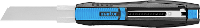 Martor veiligheidsmes Secunorm 380 18 mm 78 mm bandstaal zwart/cyaan MARTOR 38000102 1 stuk(s)