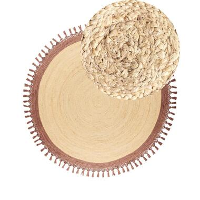 MARTS   Vloerkleed   Beige/Bruin   200 cm   Jute