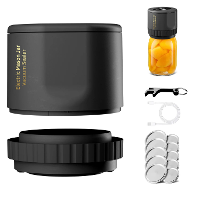 Mason Jar Sealing Machine 1200mAh Mini Vacuüm Sealer Elektrische Mason Jar Vacuüm Sealer Kit Snoerloos Mason Jars Wide M