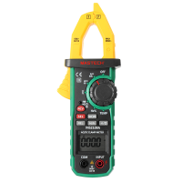 Mastech Ms2109a Digital Clamp Meter Auto Ac Dc 600a Multimeter Volt Amp Ohm Hz Capacitance Tester