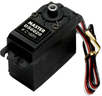 Master Standaard servo DS6020 MG Digitale servo Materiaal (aandrijving): Titanium Stekkersysteem: Uni (Graupner/JR/Futaba)