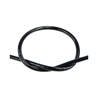 Slang PVC 13/10mm (3/8ID) UV reactive black 3,3m