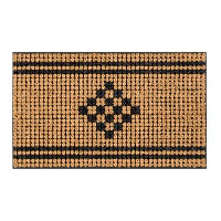 Mat Riviéra Ornament   naturel   45x75 cm   Leen Bakker