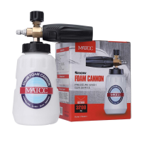 MATCC Upgrade Verstelbare Schuimlans Grote Fles Mond Hogedrukreiniger Jet Wash met 1/4 Quick Connector