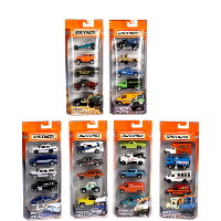 Matchbox Set met 5 auto's Assortiment product, schaal 1:64