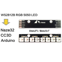 Matek 8 Bit Ws2812b Rgb 5050 Highlight Led For Naze32 Cc3d