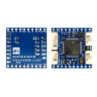 Matek AP_PERIPH KAN NODE L431 26X26mm voor ArduPilot GNSS Kompas Barometer Luchtsnelheidssensor GPIO