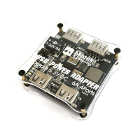 Matek Dc Dc Usb Power Adapter Lipo To Usb Converter 6a 4ports Black Pcb