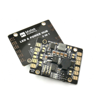 Matek Led & Power Hub 5in1 V3 Power Supply Board + Bec 5v 12v + Low Voltage Alarm+ Tracker