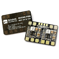 Matek Micro Pdb With 5v 12v Dual Bec Output For Fpv Multicopter