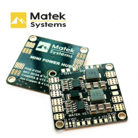 Matek Mini Power Hub Power Distribution Board With Bec 5v And 12v For Fpv Multicopter