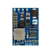 Matek Systems 12S Pro BEC Step Down Module met TVS bescherming 9V 55V naar 5V/8V/12V 5A invoer voor FPV drone