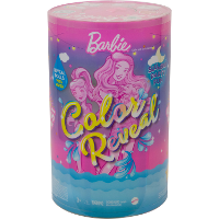 Mattel Barbie Colour Reveal   Slaapfeestje pop & accessoires
