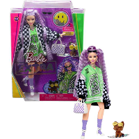 Mattel Barbie Extra met racecar jacket pop
