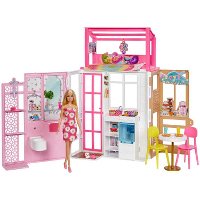 Mattel Barbie Huis met Pop pop