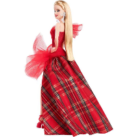 Mattel Barbie Signature Holiday Doll   2024 Holiday Barbie Pop pop