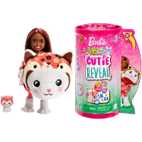 Mattel Cutie Reveal Chelsea   Kitten als rode panda pop
