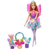 Mattel Dreamtopia   Theekransje pop