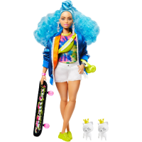 Mattel Extra Doll #4   with Skateboard & 2 Kittens