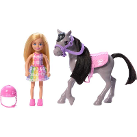 Mattel Family & Friends   Chelsea en Pony pop