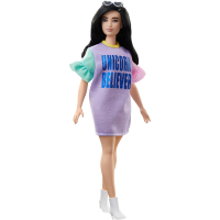 Mattel Fashionistas Doll 127   Unicorn Believer pop Curvy
