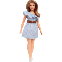 Fashionistas Doll 76 Purely Pinstriped   Curvy
