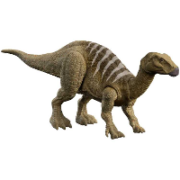 Mattel Jurassic World   Roar Strikers Iguanodon speelfiguur