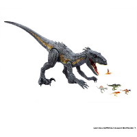 Mattel Jurassic World   Superkolossale Indoraptor speelfiguur