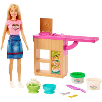 Mattel Noodle Bar Speelset en pop pop