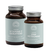 Mattisson HealthStyle Vitamine C Gebufferd en Zink Methionine Combi Set