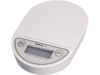 Maul 1622002 Brievenweegschaal Weegbereik (max.) 2 Kg Resolutie 1 G Werkt Op Batterijen Wit Kalibratie Conform Iso