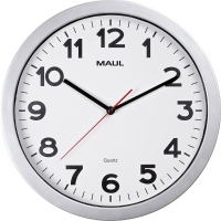 Maul 9053695 Wandklok Kwarts 35 cm x 350 mm x 30 mm x 50 mm Zilver