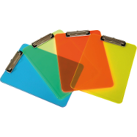 Maul Klembord 2340641 Oranje (transparant) (b x h x d) 226 x 318 x 15 mm