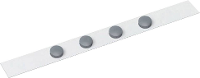 Maul Magneetstrip 6207202 (l x b) 100 cm x 5 cm Wit