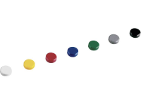 Maul Maulpro (ã X H) 20 Mm X 8 Mm Rond Wit, Geel, Rood, Blauw, Groen, Grijs, Zwart 20 Stuks 6176199