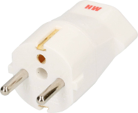 Max Hauri 162312 Tussenstekker 250 V Wit