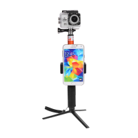 Max Sports Camera Accessory Aluminium Alloy Selfie Stick Tripod For Xiaoyi 4k Gopro Hero Camera