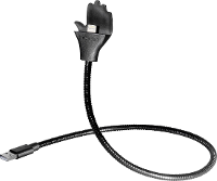 Maxtrack USB kabel USB 2.0 USB A stekker, Apple Lightning stekker 0.50 M Zwart MH 1 L