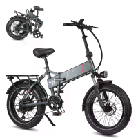 [EU DIRECT] Polaris Elektrische Fiets 48V 13Ah Accu 250W Motor Topsnelheid 25KM/U 20*4.0Inch Banden 45KM Maximale Rijeaf