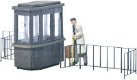 MBZ 80125 H0 Perronhek met loket